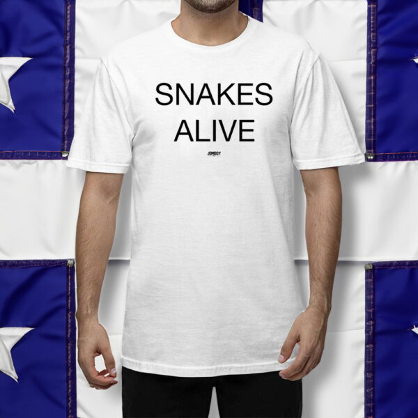 Baseball Snakes Alive T Shirt