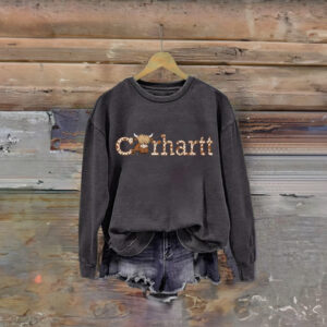 Highland Cow Carhartt Sweatshirts