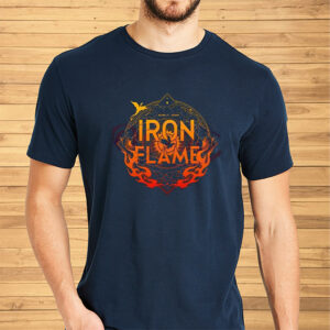 Original Iron Flame Fourth Wing Rebecca Yarros Shirt