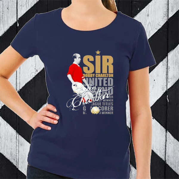 Sir Bobby Charlton United Legends TShirt