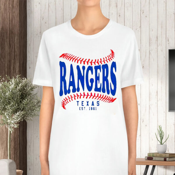 Texas Rangers Baseball Team Est 1961 TShirt