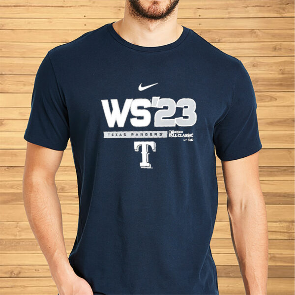 Texas Rangers Nike WS 2023 World Series Shirt