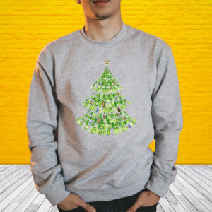 Women’s Crystal Christmas Tree Sweat Shirt