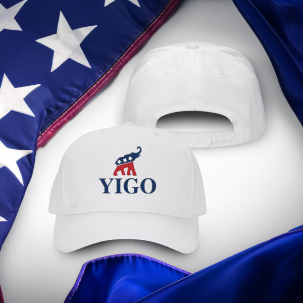 Yigo White Structured Adjustable Hats