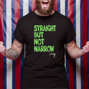 Josh Hutcherson Straight But Not Narrow.Org TShirt