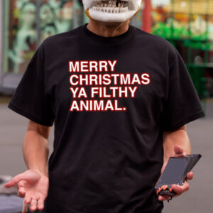 Merry Christmas Ya Filthy Animal Tee-Unisex T-Shirt