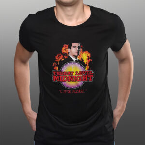 Michael Scott The Office Threat Level Midnight T-Shirts