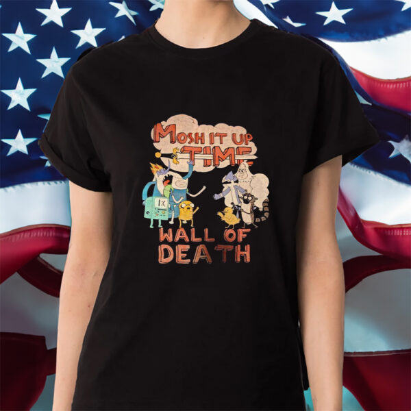 Mosh It Up Time Wall Of Death Shirt