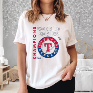 Original Texas Rangers Majestic Threads MLB 2023 World Series Champions Tri-Blend Men’s Shirt