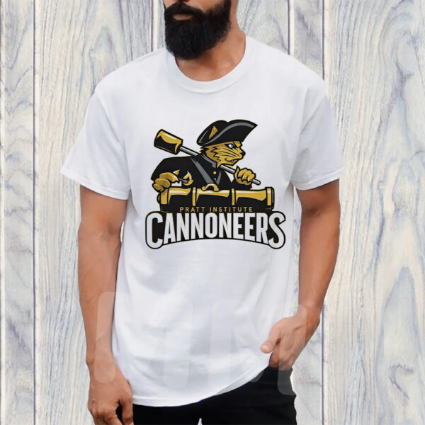 Pratt Institute Cannoneers Logo TShirt