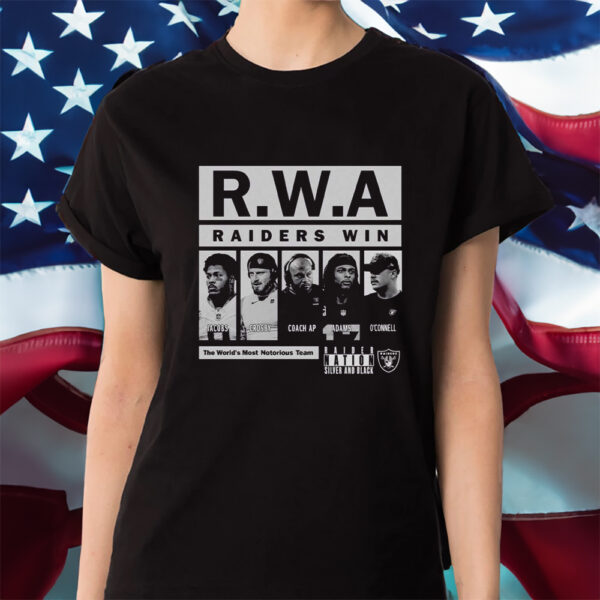 RWA Raider Win The Worlds Most Notoriout Team Shirt