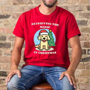 Retriever The Magic Of Christmas Shirt-Unisex T-Shirts