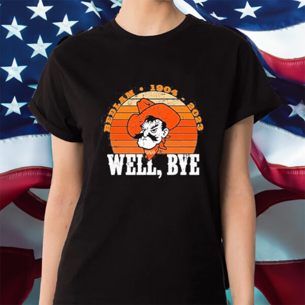 Rob Willie OSU Cowboys Bedlam 1904 2023 Well Bye Shirt