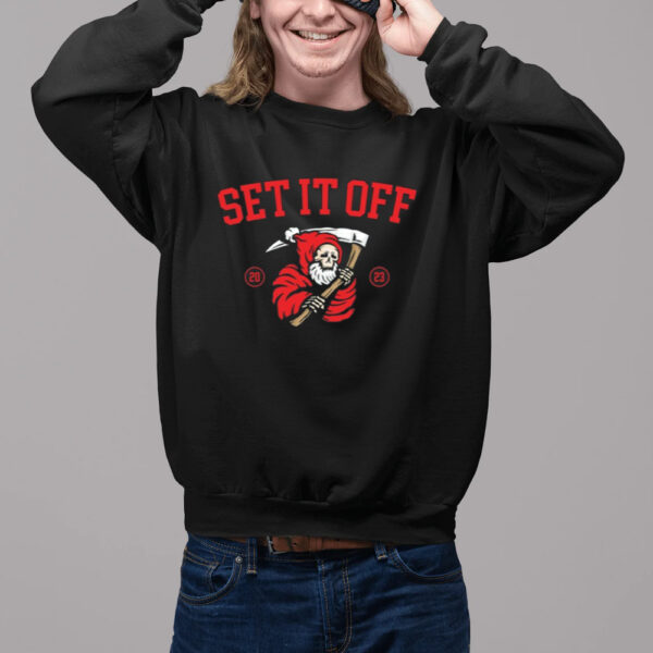 Set It Off Reaper Clause Shirt-Unisex T-Shirt2