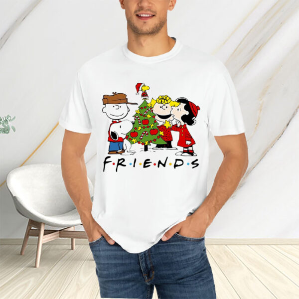 Snoopy Friend Xmas Tree T-Shirts