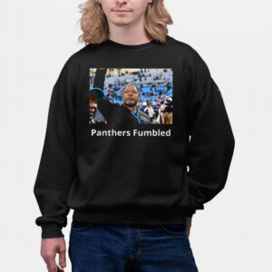 Steve Wilks Panthers Fumbled Shirts