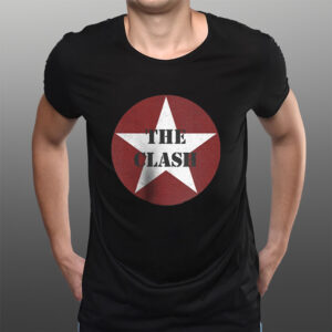 The Clash Star Logo Amplified Vintage T-Shirts