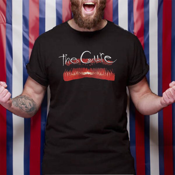 The Cure Lips Amplified Vintage TShirt