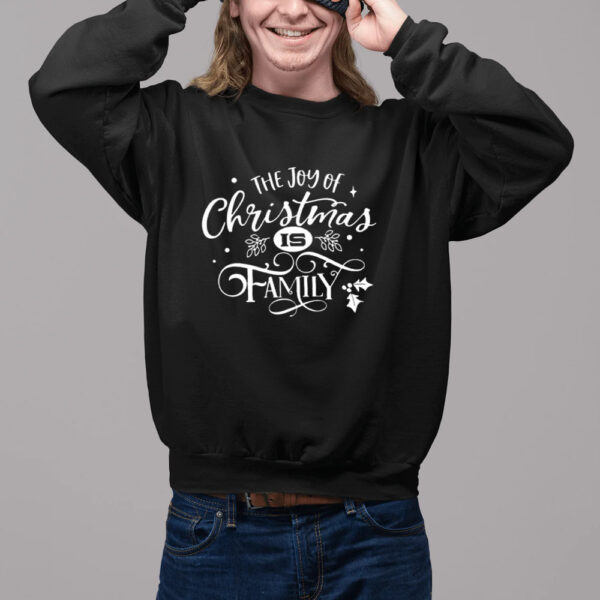 The Joy Of Christmas Is Family Shirt2