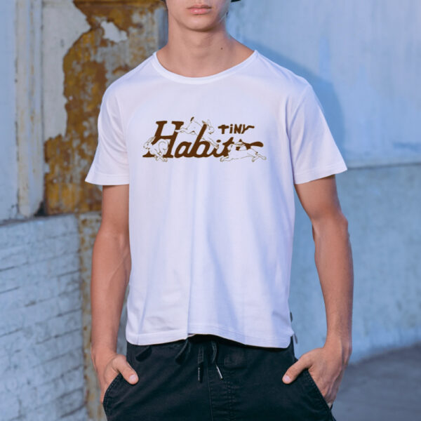 Tiny Habits Three Rabbits Tee Shirt-Unisex T-Shirt