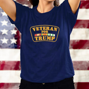 Veteran For Trump 2023 T-Shirts