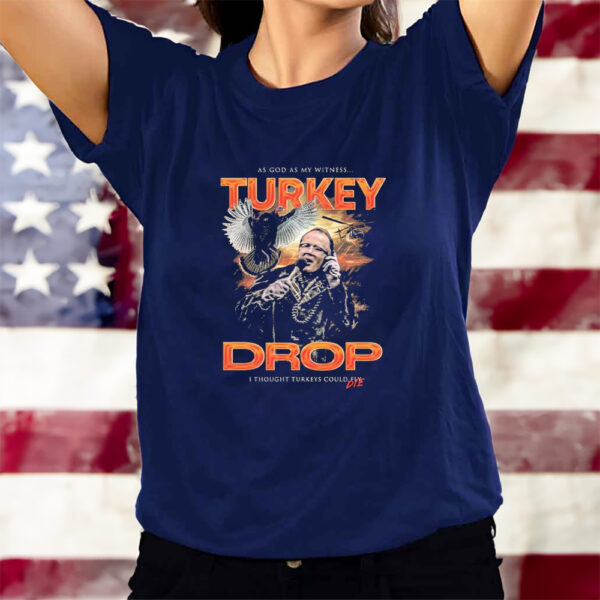 WKRP Turkey Drop Les Nessman Image T-Shirts