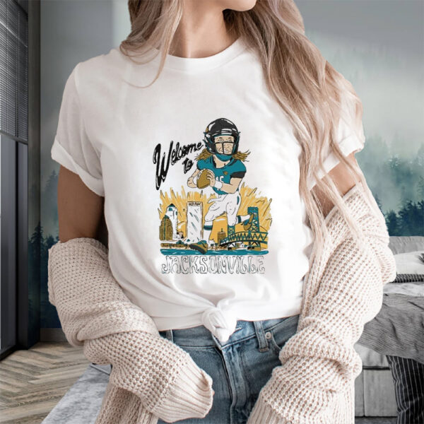 Welcome To Jacksonville Jesus Sweat T-Shirts