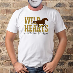 Wild Hearts Can’t Be Broken Horse Art Pattern Print Casual Sweatshirt