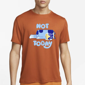 Bandit Heeler sleeping not today Bluey T-Shirt1