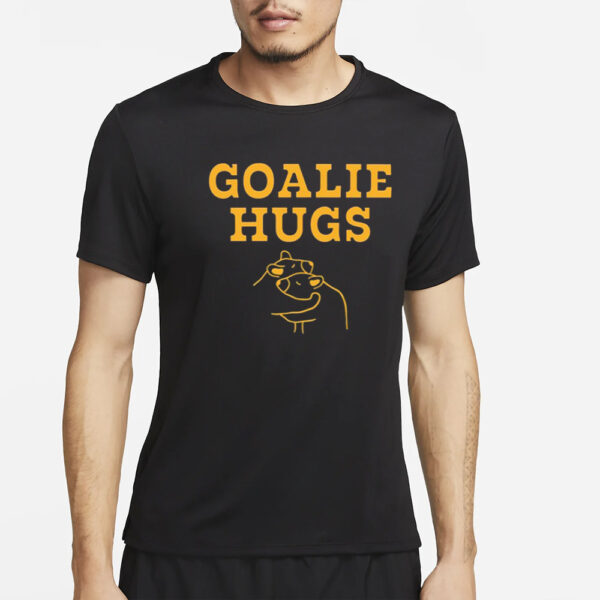 Boston Goalie Hugs Crewneck-Unisex T-Shirt