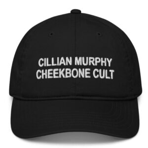 Cillian Murphy Cheekbone Cult hat in action in Dublin