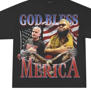 Druski Selling God Bless 'Merica Shirts