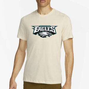 Eagles Football 3D White T-Shirt4