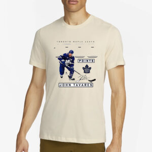 John Tavares Toronto Maple Leafs 1000 Career Points shirt2