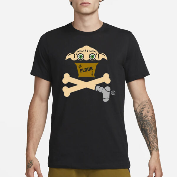 Johnnycupcakes Kitchen Elf Crossbones Preorder T-Shirt1