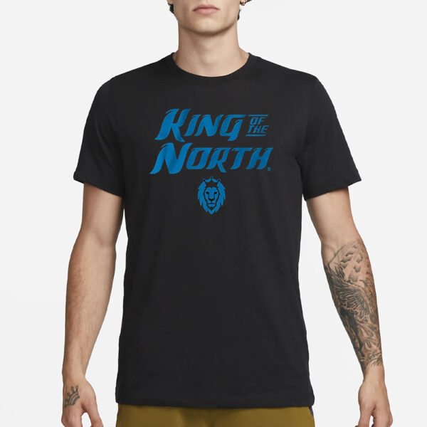 King of the North Lions Football T-Shirt3