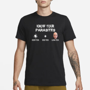 Know Your Parasite Fauci Luna Tick T-Shirt3