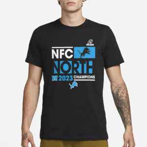 Lions Playoff 2023 NFC North Division Champions T-Shirt3