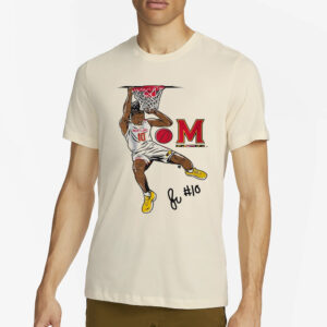 Maryland Julian Reese Signature Slam T-Shirt2