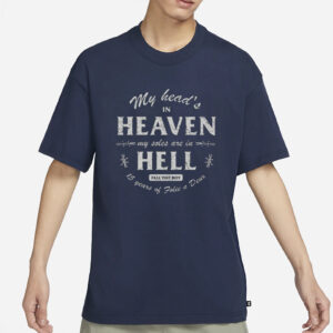 My Head's In Heaven My Soles Are In Hell Fall Out Boy 15 Years Of Folie A Deux Shirt-Unisex T-Shirts