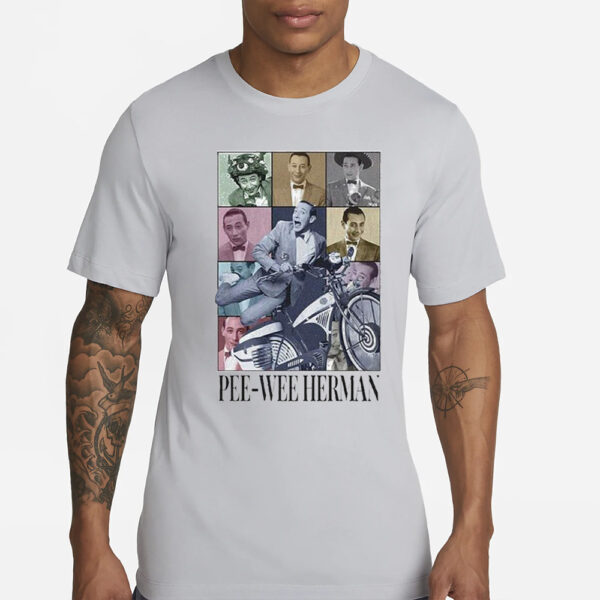 New Rare Pee Wee Herman Eras T-Shirts