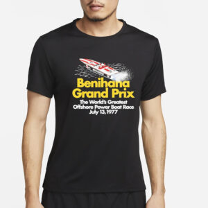 Official Benihana Grand Prix The World’s Greatest Offshore Power Boat Race July 13 1977 Shirt4