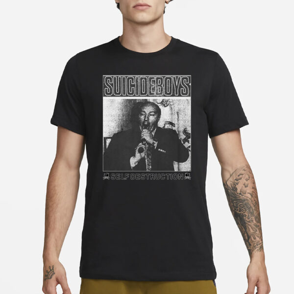 Political Suicide Self Destruction T-Shirt1