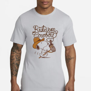 Ride Em Cowboy Snoopy T-Shirts