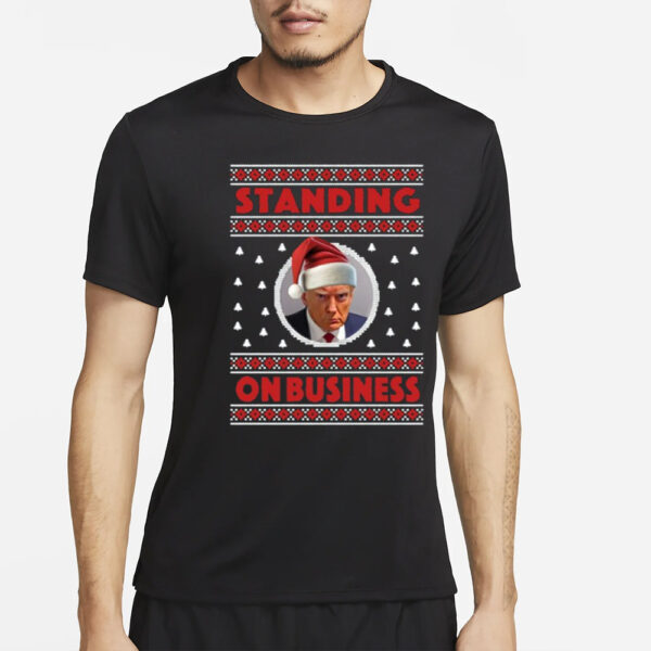 Shaneyyricch Trump Mugshot Christmas-Unisex T-Shirt4