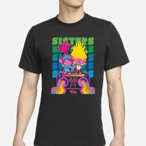 Sisters Trolls Rainbow T-Shirts