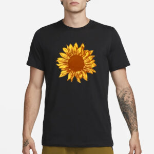 Sunflower Flocked T-Shirt1