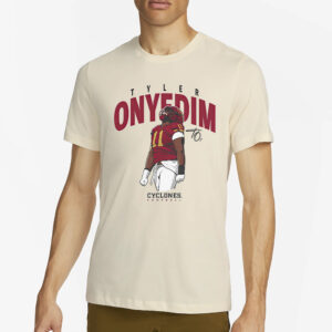 Tyler Onyedim Iowa State Cyclones football cartoon T-Shirt2