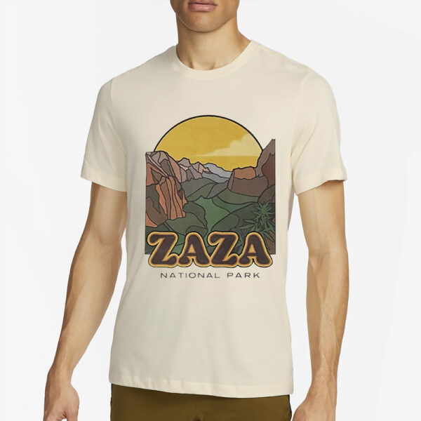 Zaza national park vintage Shirt2