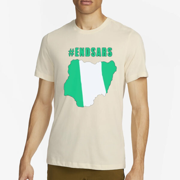 #endsars shirt #endbadgoveranceinnigeria protesting against police brutality in nigeria T-Shirt